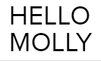 Hello Molly promotions 