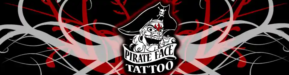Pirate Face Tattoo promotions 