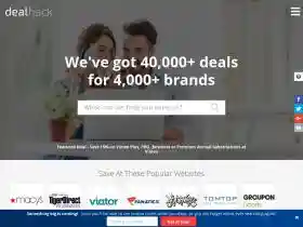Dealhack.com promotions 